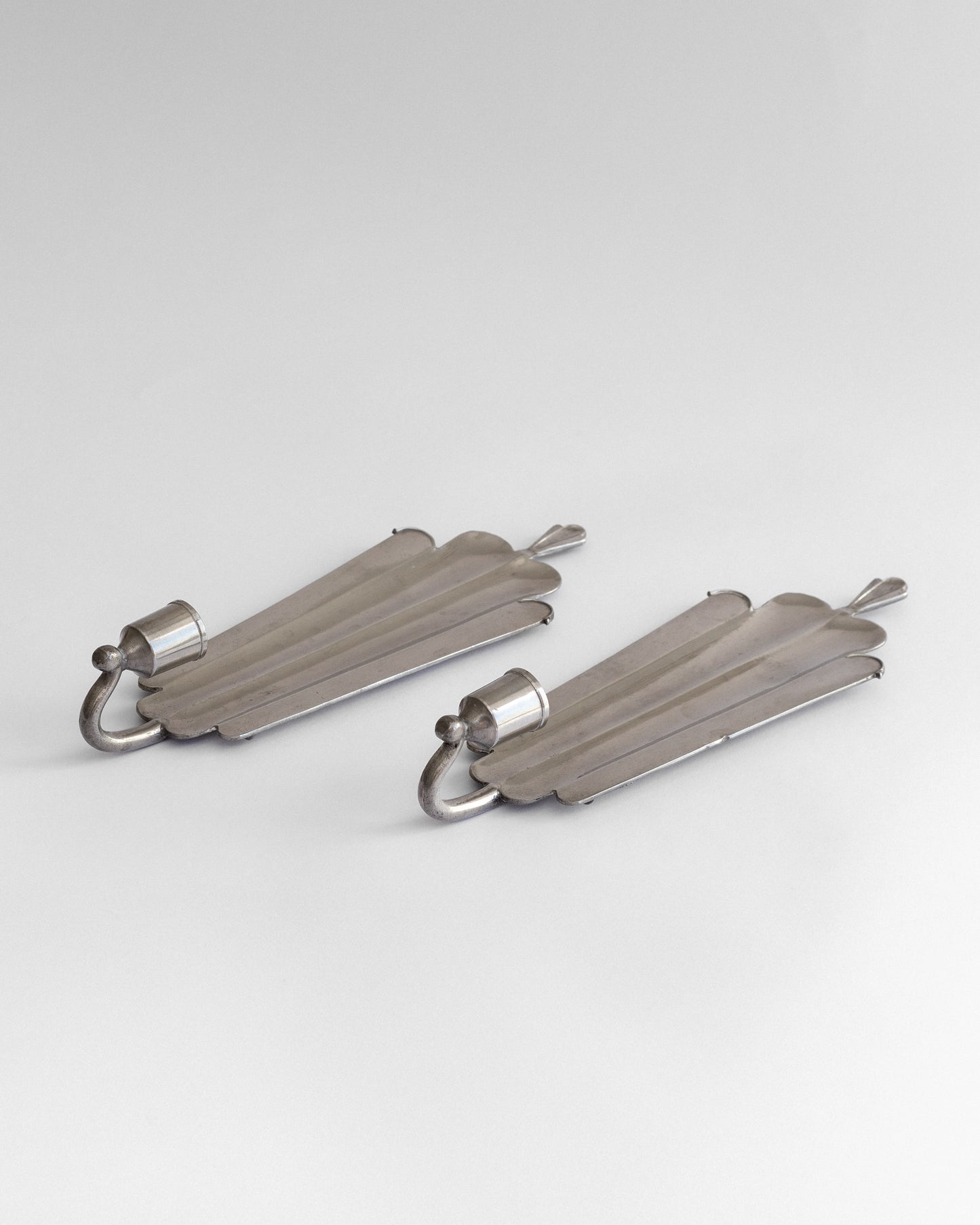 Pewter Candle Sconces