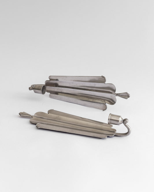 Pewter Candle Sconces