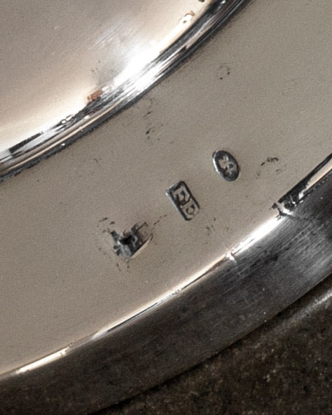 Silver-Plated Table Lamp