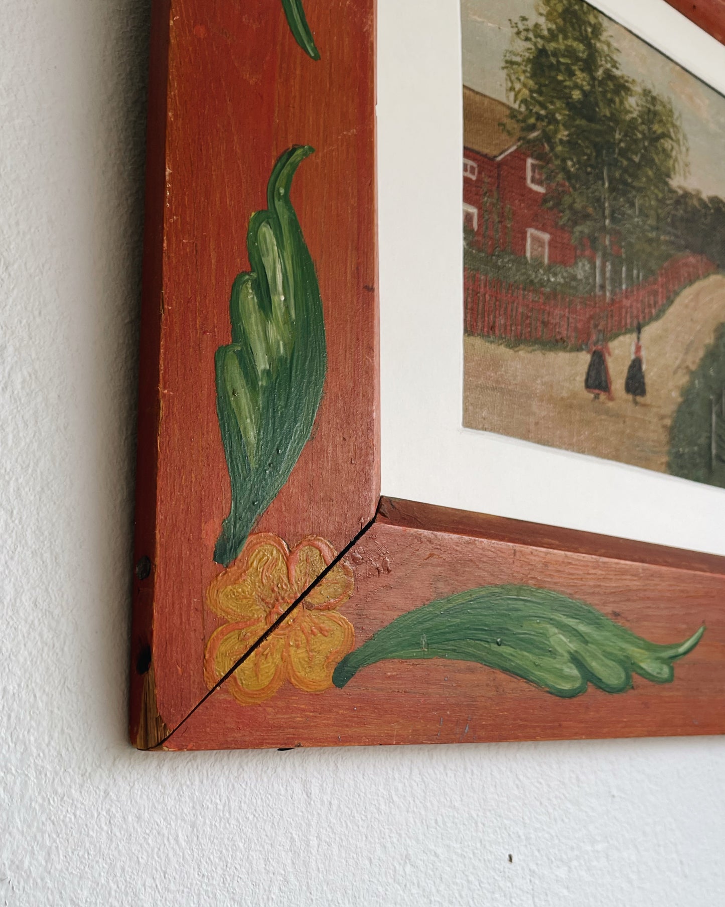 Antique Allmoge Painting