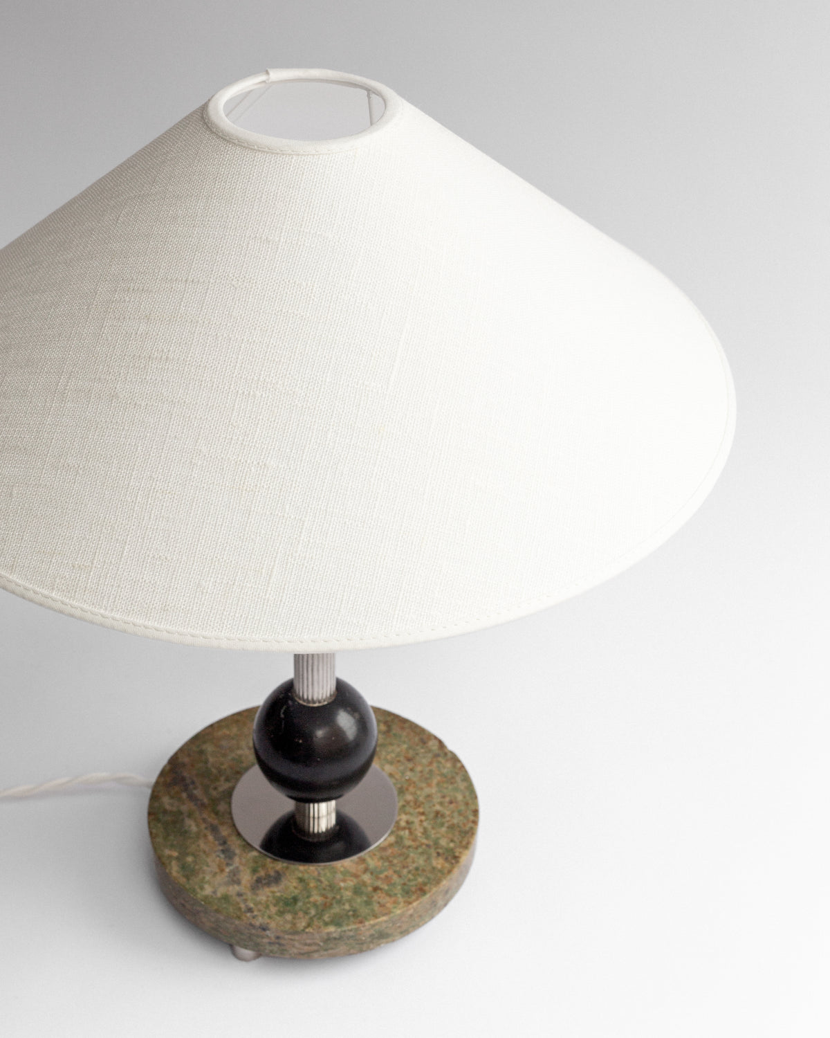Marble & Metal Table Lamp