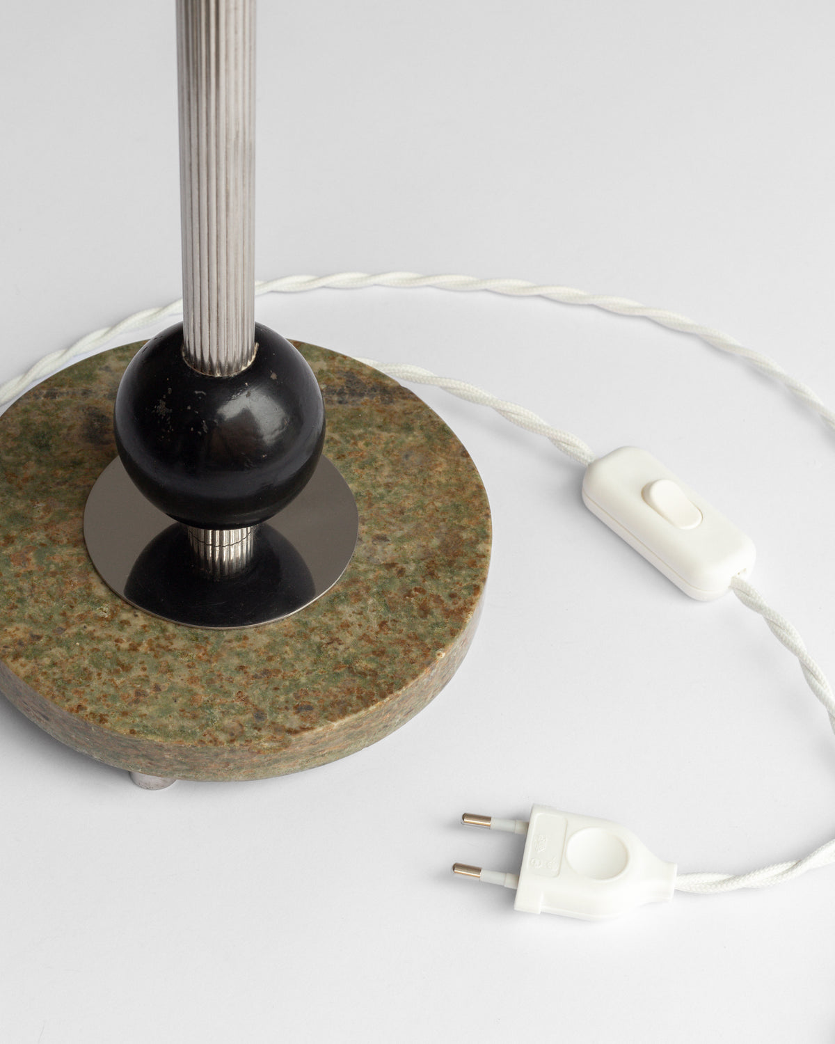 Marble & Metal Table Lamp