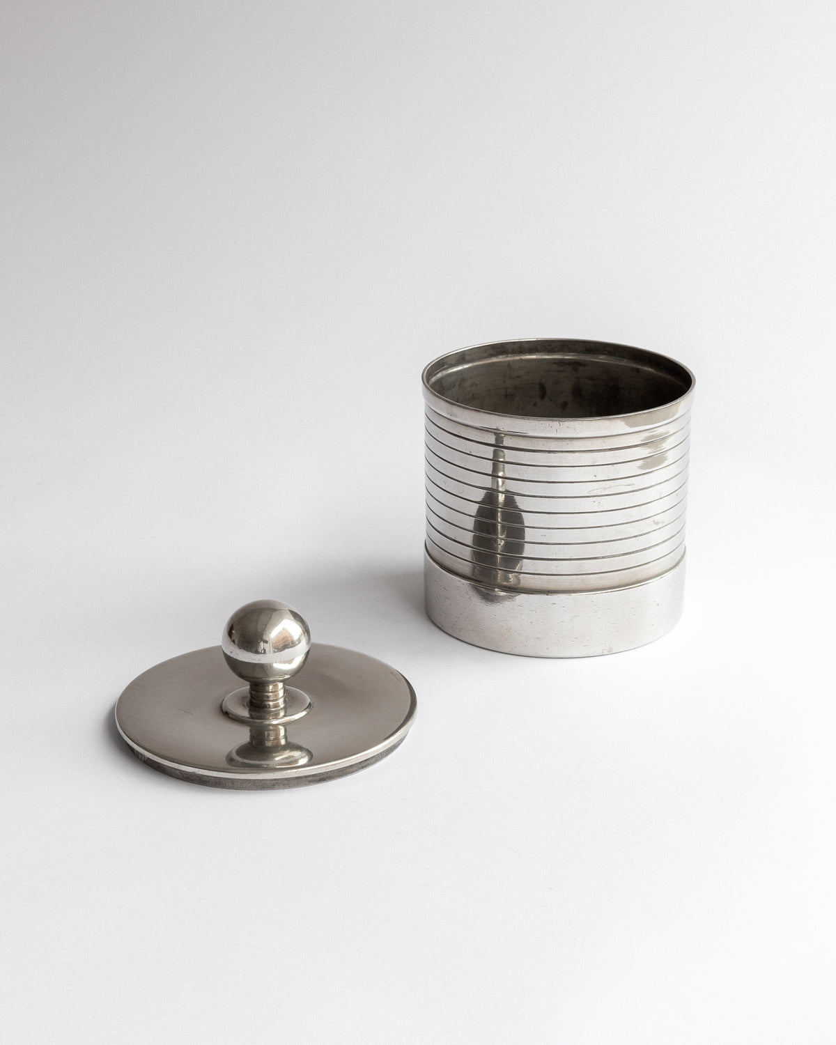 Functionalist Pewter Jar