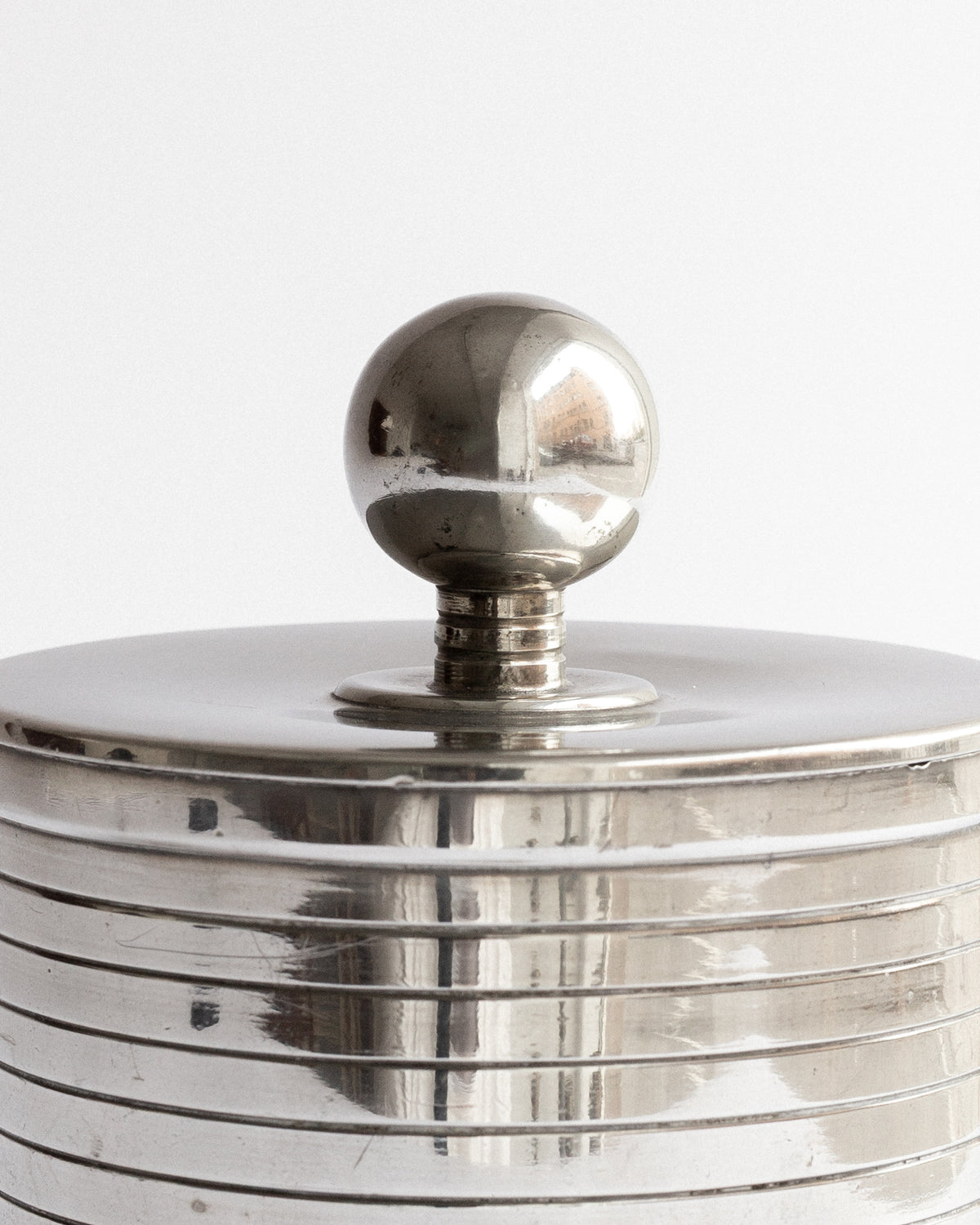 Functionalist Pewter Jar