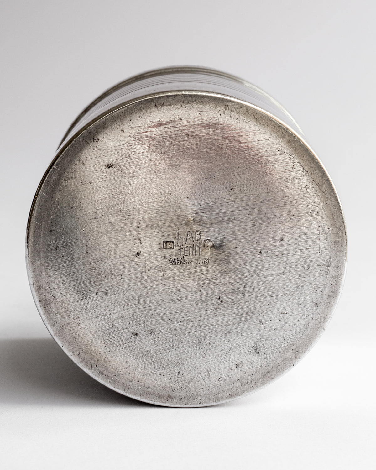 Functionalist Pewter Jar