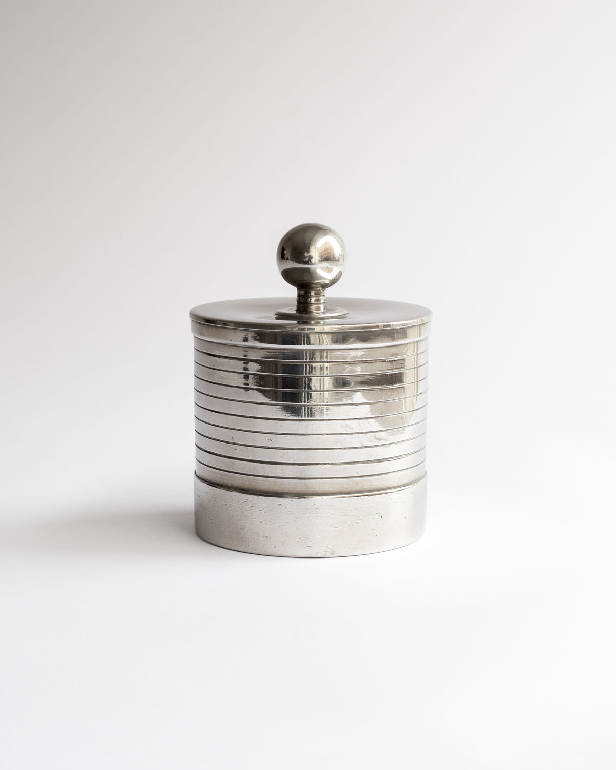 Functionalist Pewter Jar