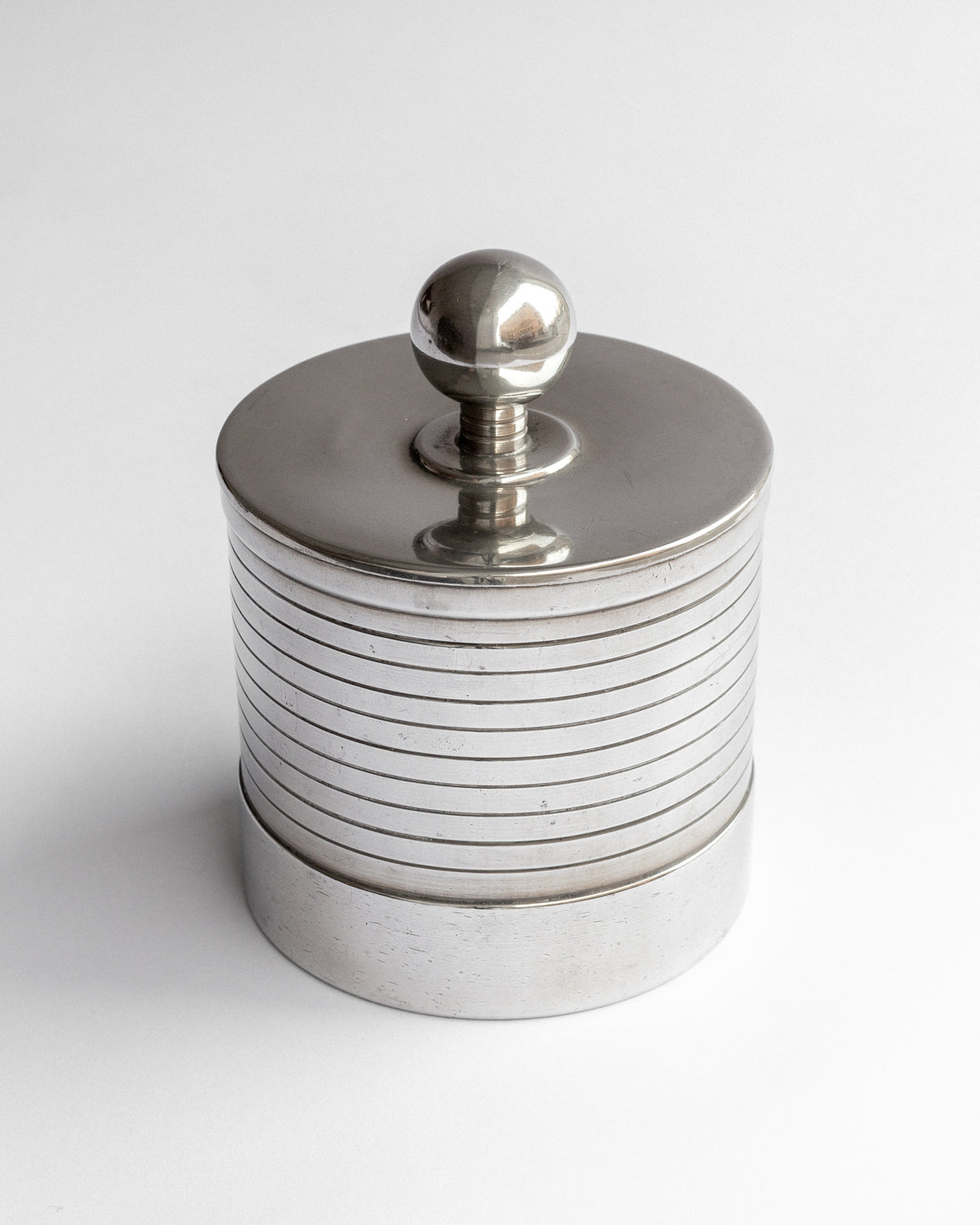 Functionalist Pewter Jar
