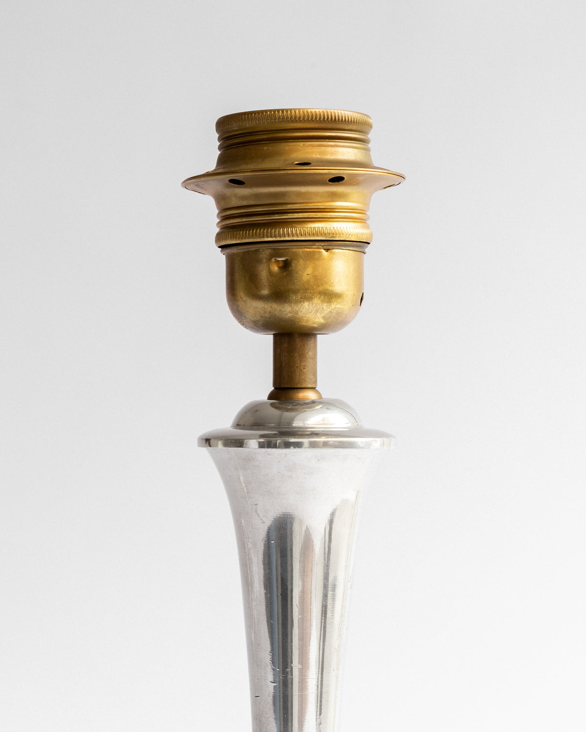 Pewter Table Lamp