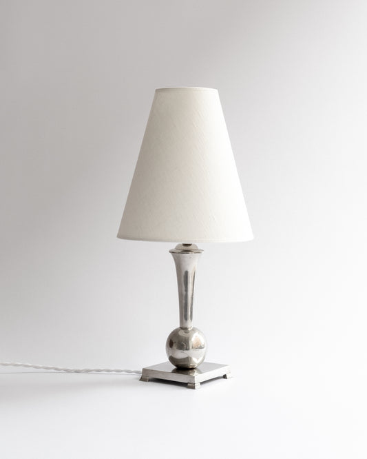 Pewter Table Lamp