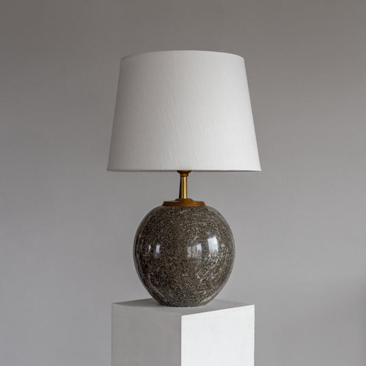 Spherical Granite Lamp