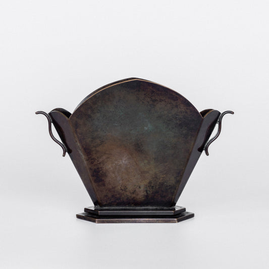 Danish Bronze Vase
