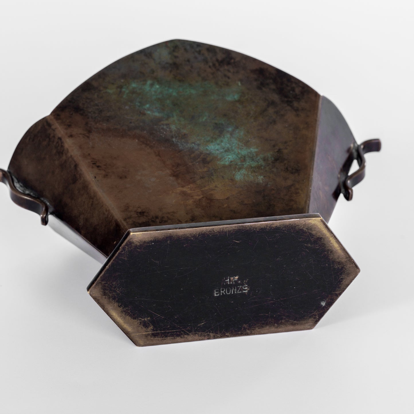 Danish Bronze Vase