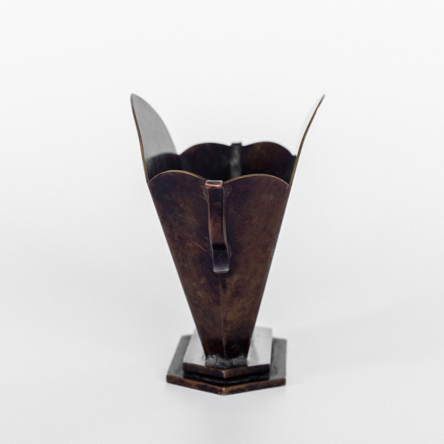 Danish Bronze Vase