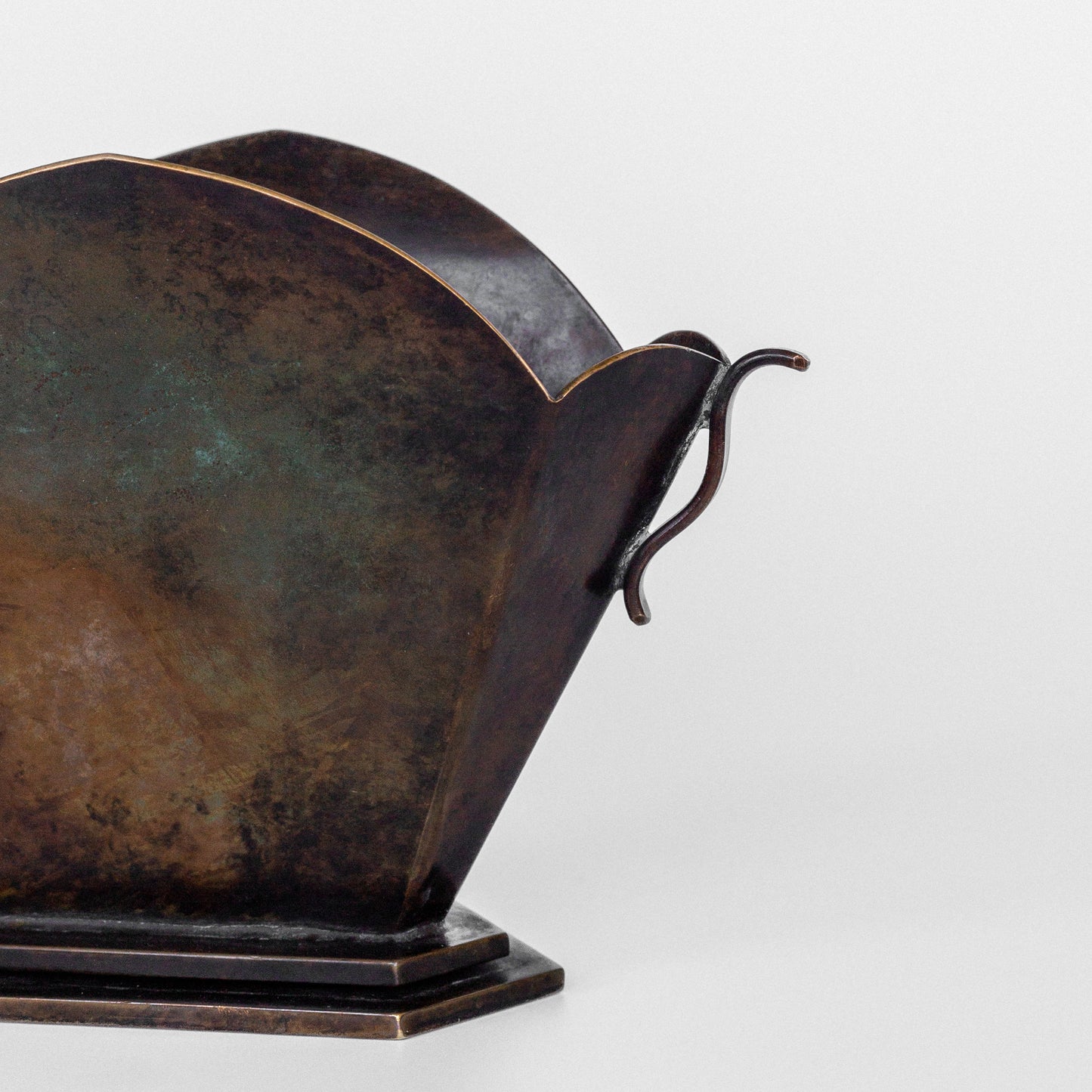 Danish Bronze Vase