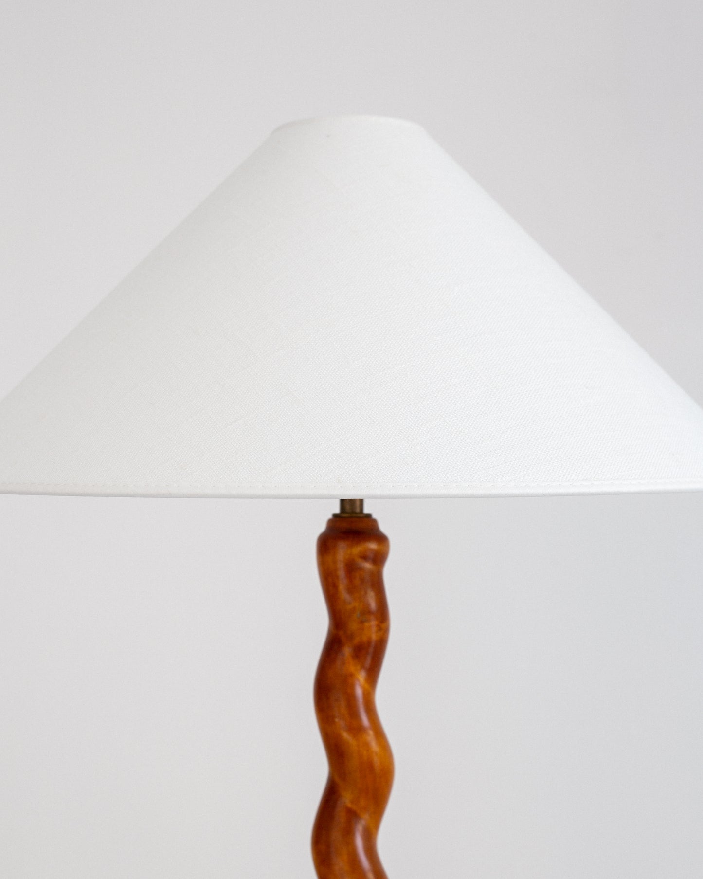Handcrafted Birch Lamp, 1943