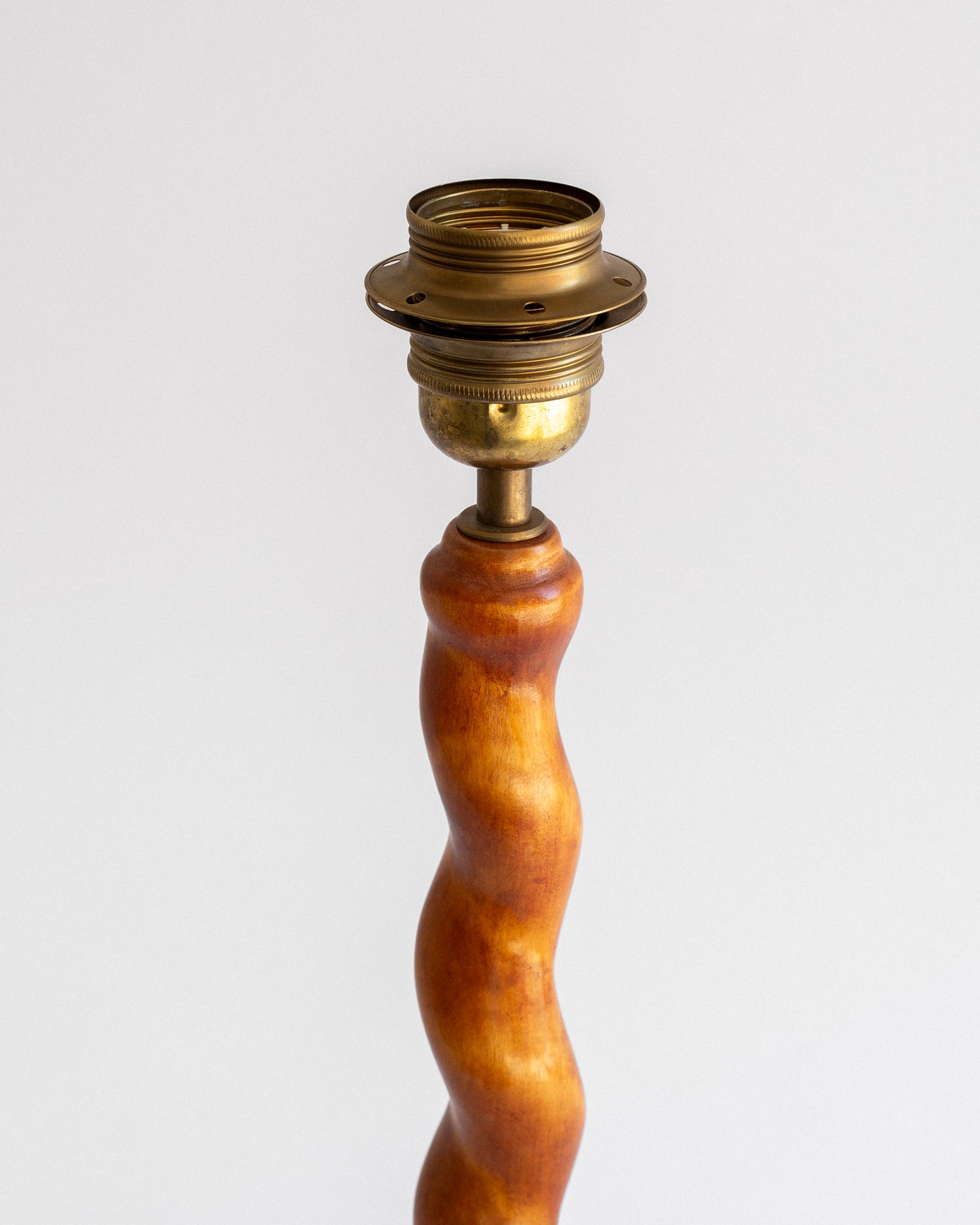 Handcrafted Birch Lamp, 1943