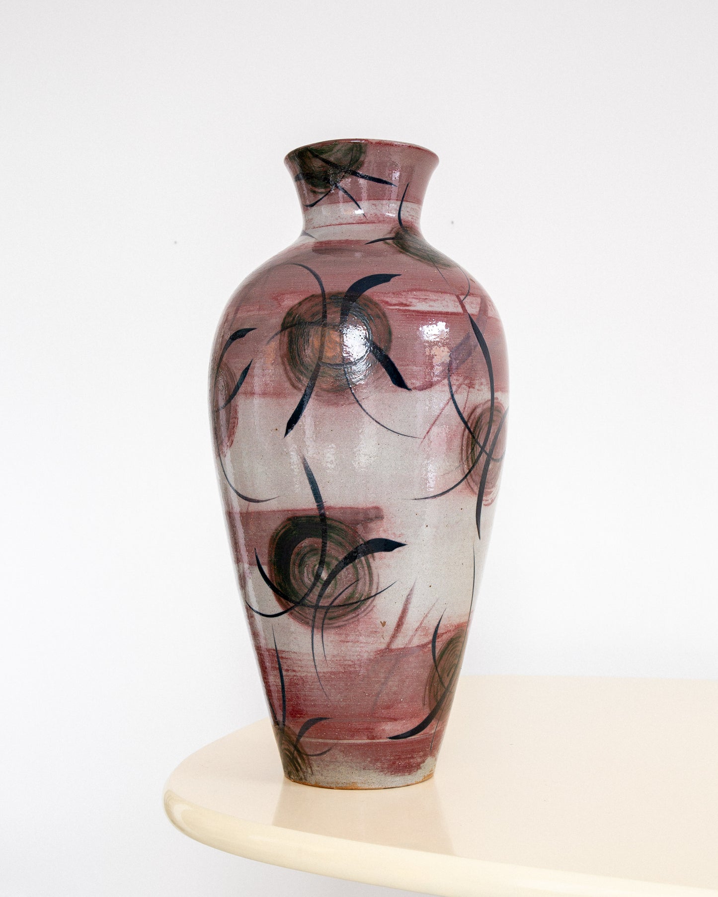 Large Herman Kähler Floor Vase