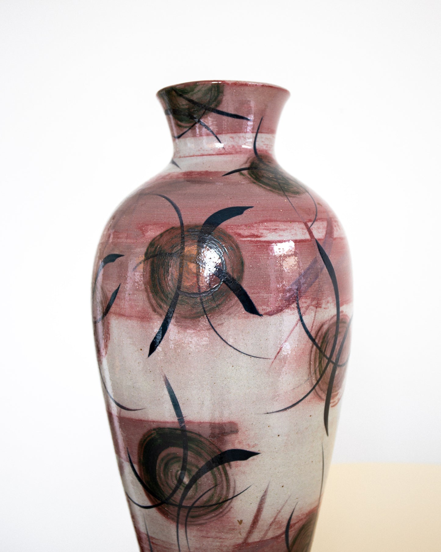 Large Herman Kähler Floor Vase