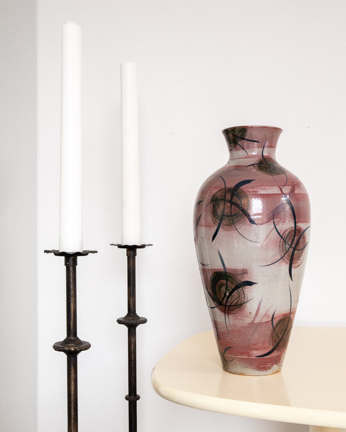 Large Herman Kähler Floor Vase