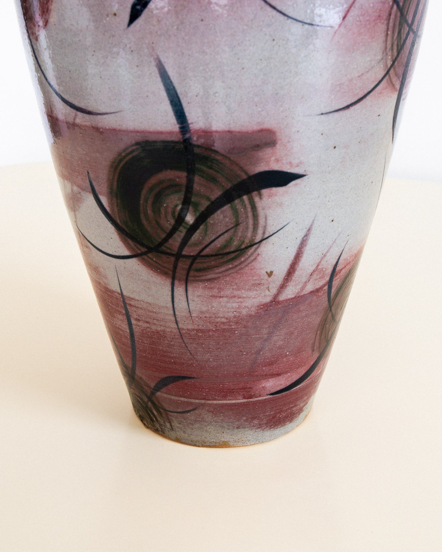 Large Herman Kähler Floor Vase