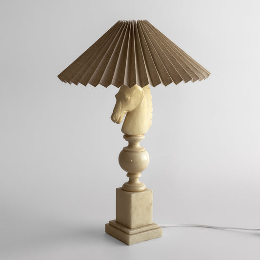 White Knight Table Lamp