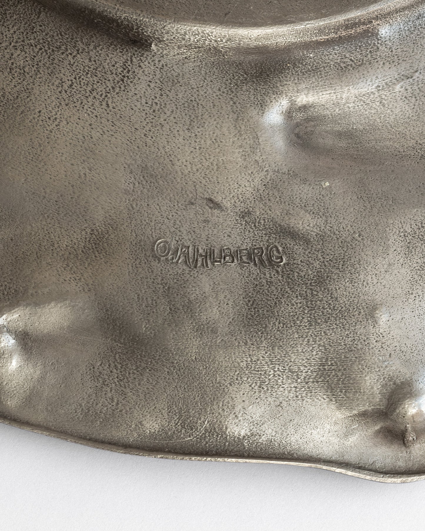 Large Pewter Plate
