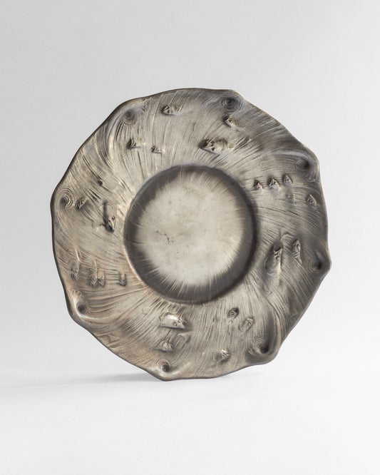 Large Pewter Plate