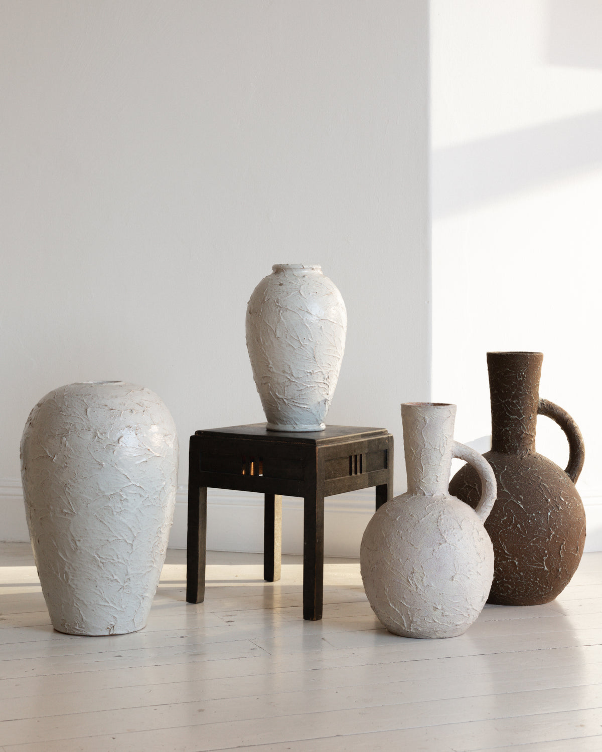 Textured Ceramic Vase IV