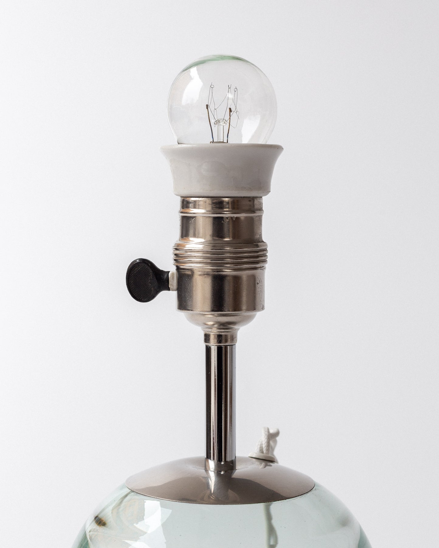 Modernist Glass Lamp