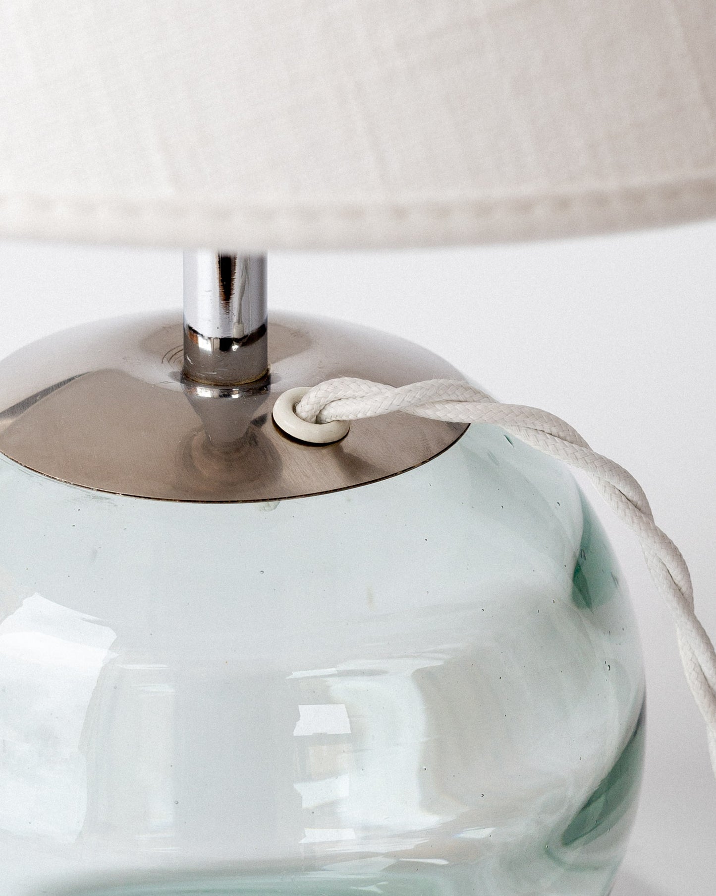 Modernist Glass Lamp