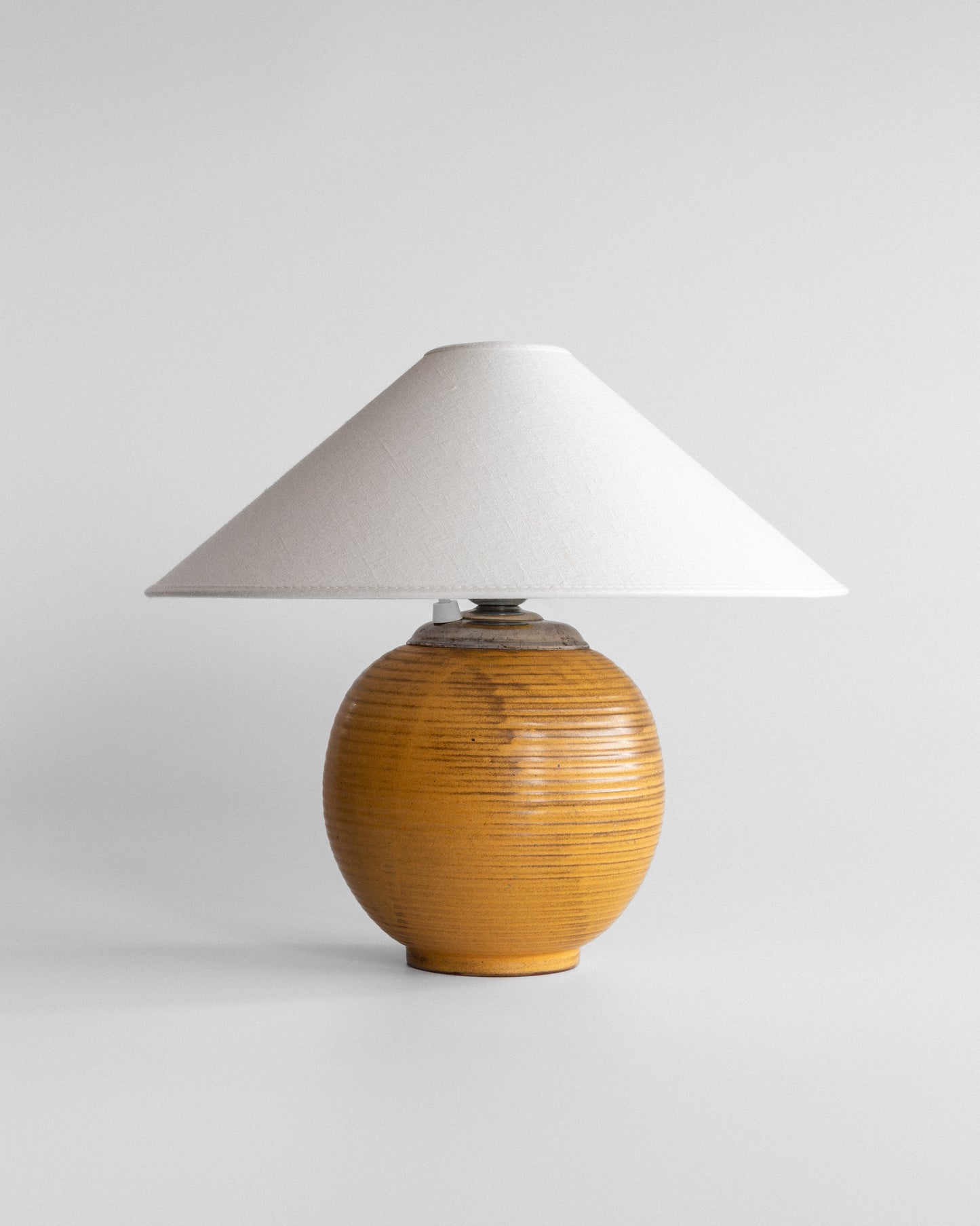 Upsala Ekeby Spherical Lamp