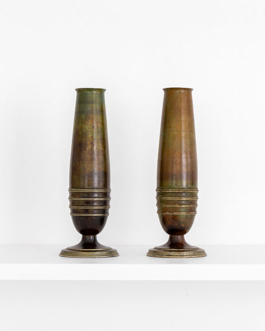 GAB Metal Vases
