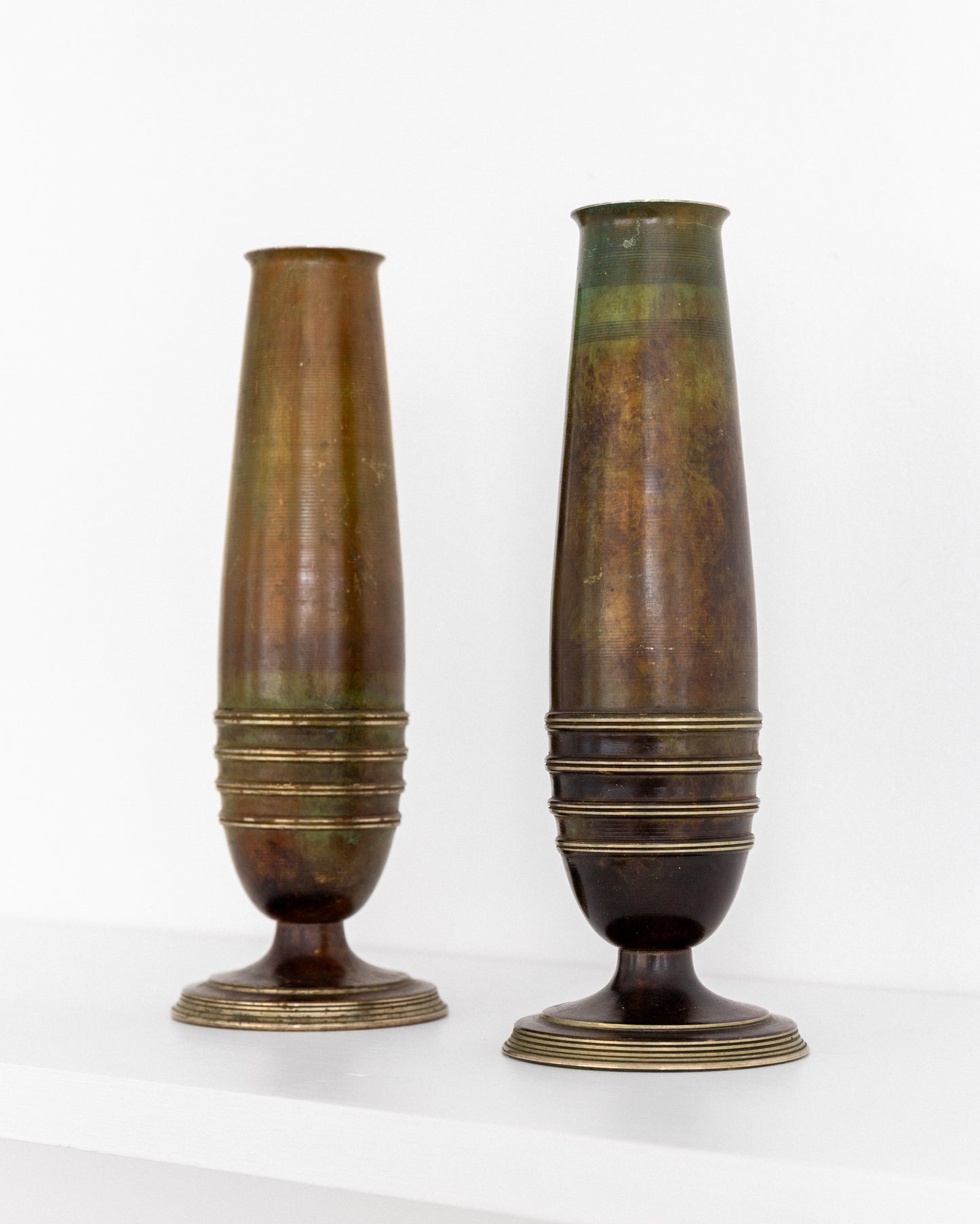 GAB Metal Vases