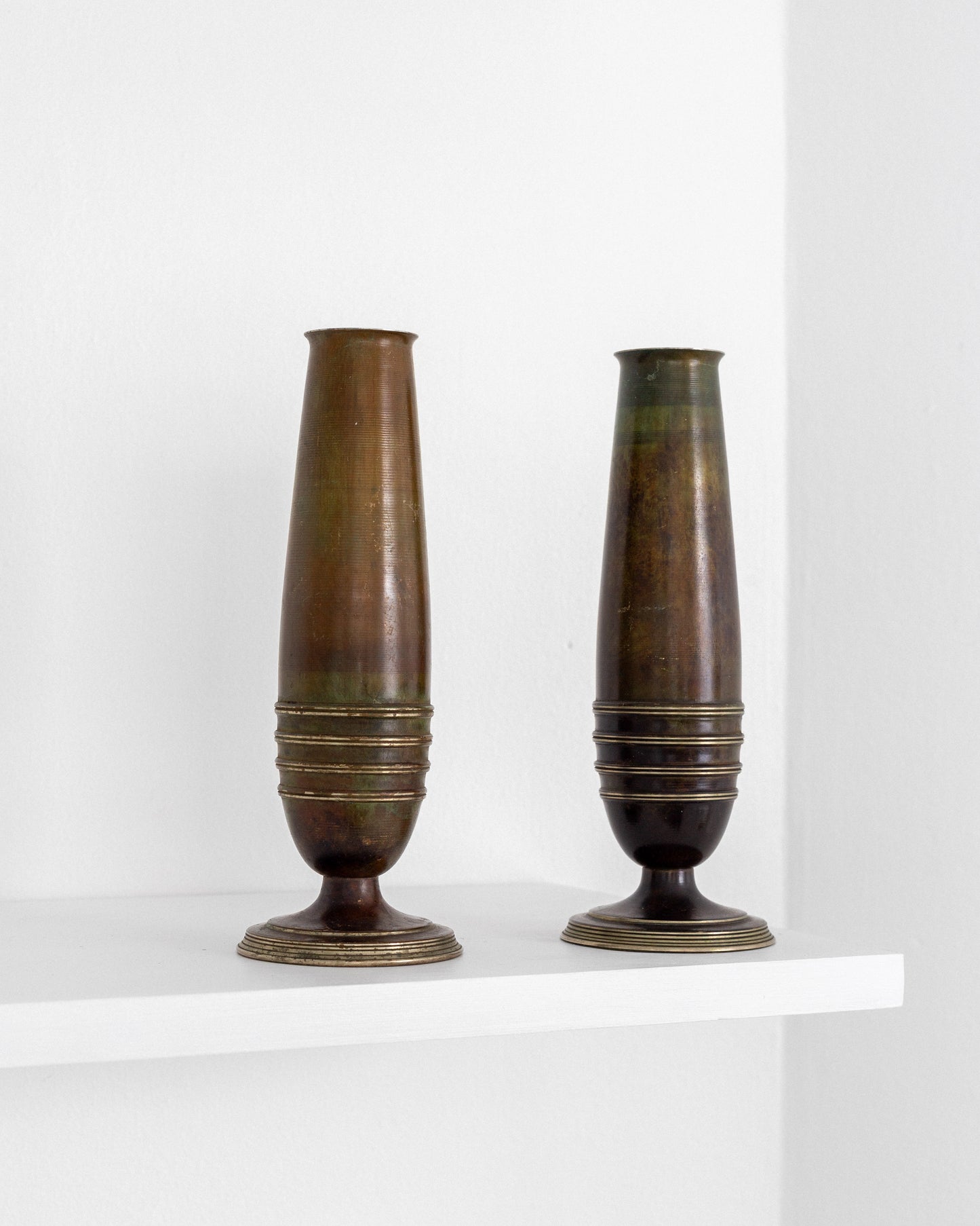 GAB Metal Vases