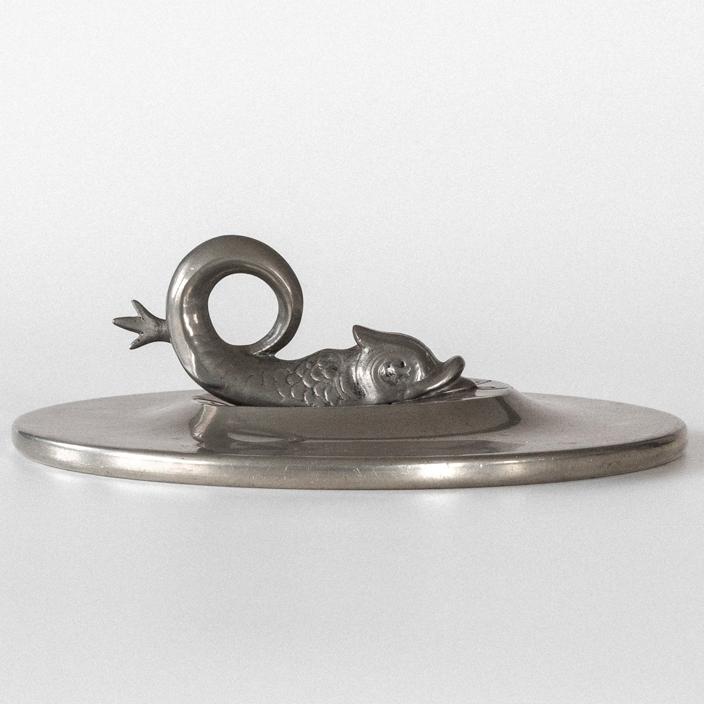 Pewter Hand Mirror