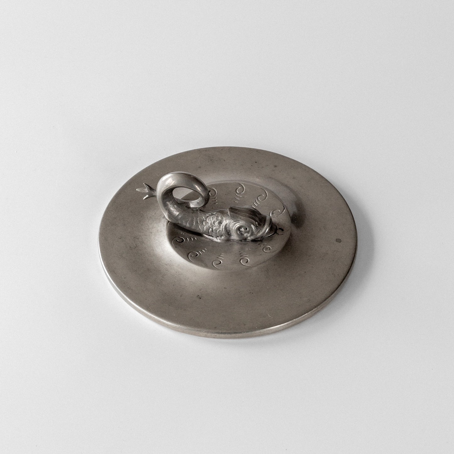 Pewter Hand Mirror