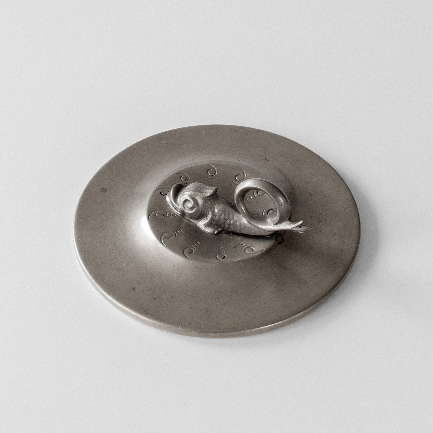 Pewter Hand Mirror