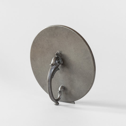 Pewter Hand-Held Mirror