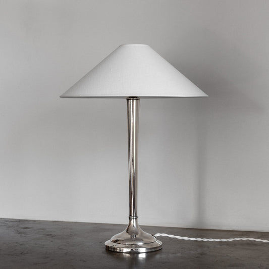 Silver-Plated Table Lamp