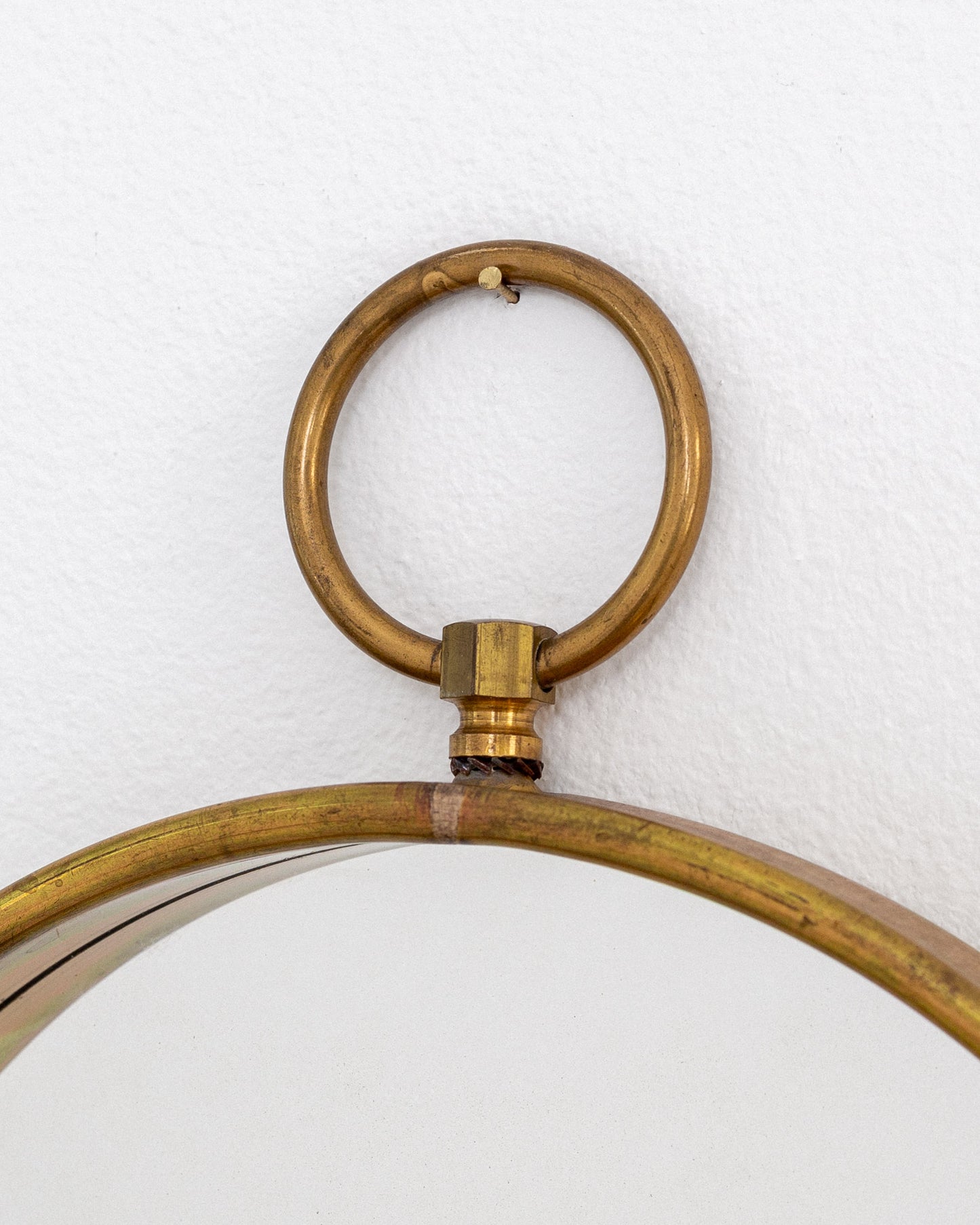 Brass Mirror
