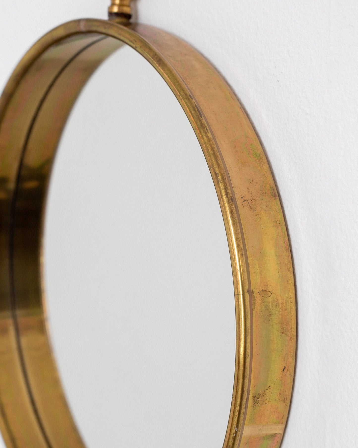 Brass Mirror