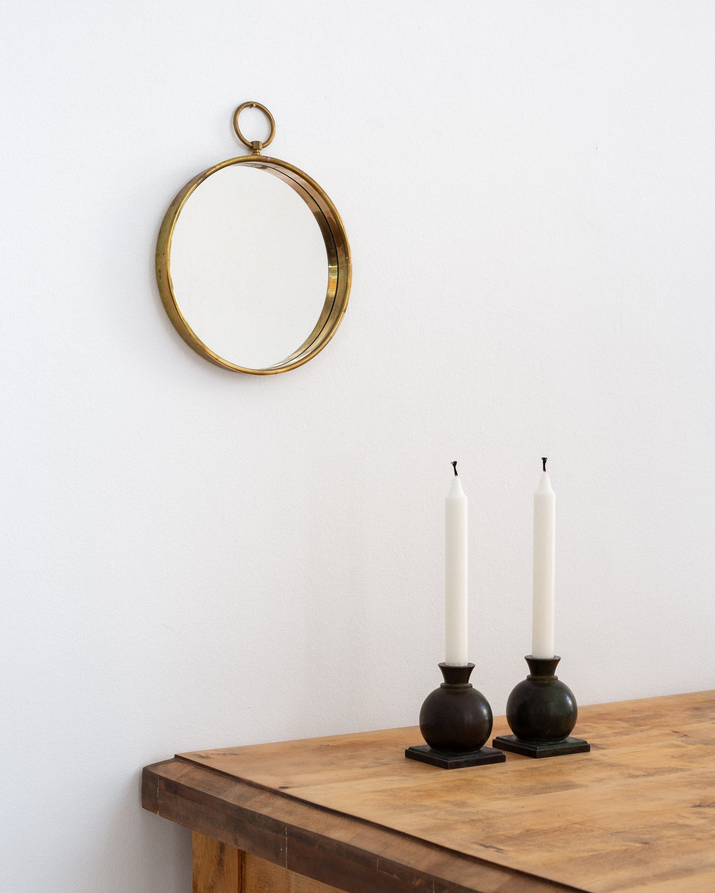 Brass Mirror