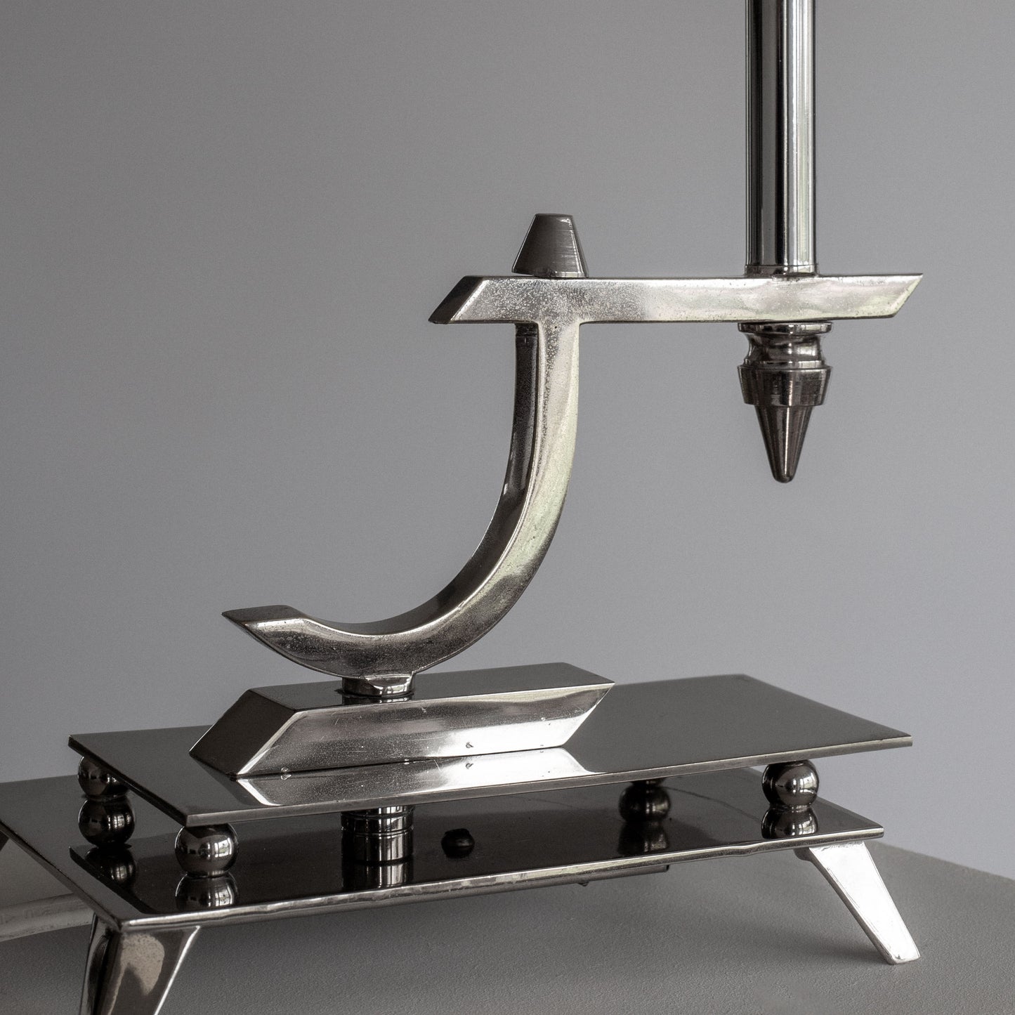 Sculptural Art Deco Lamp