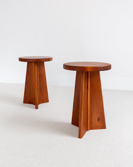 Swedish Pine Stools