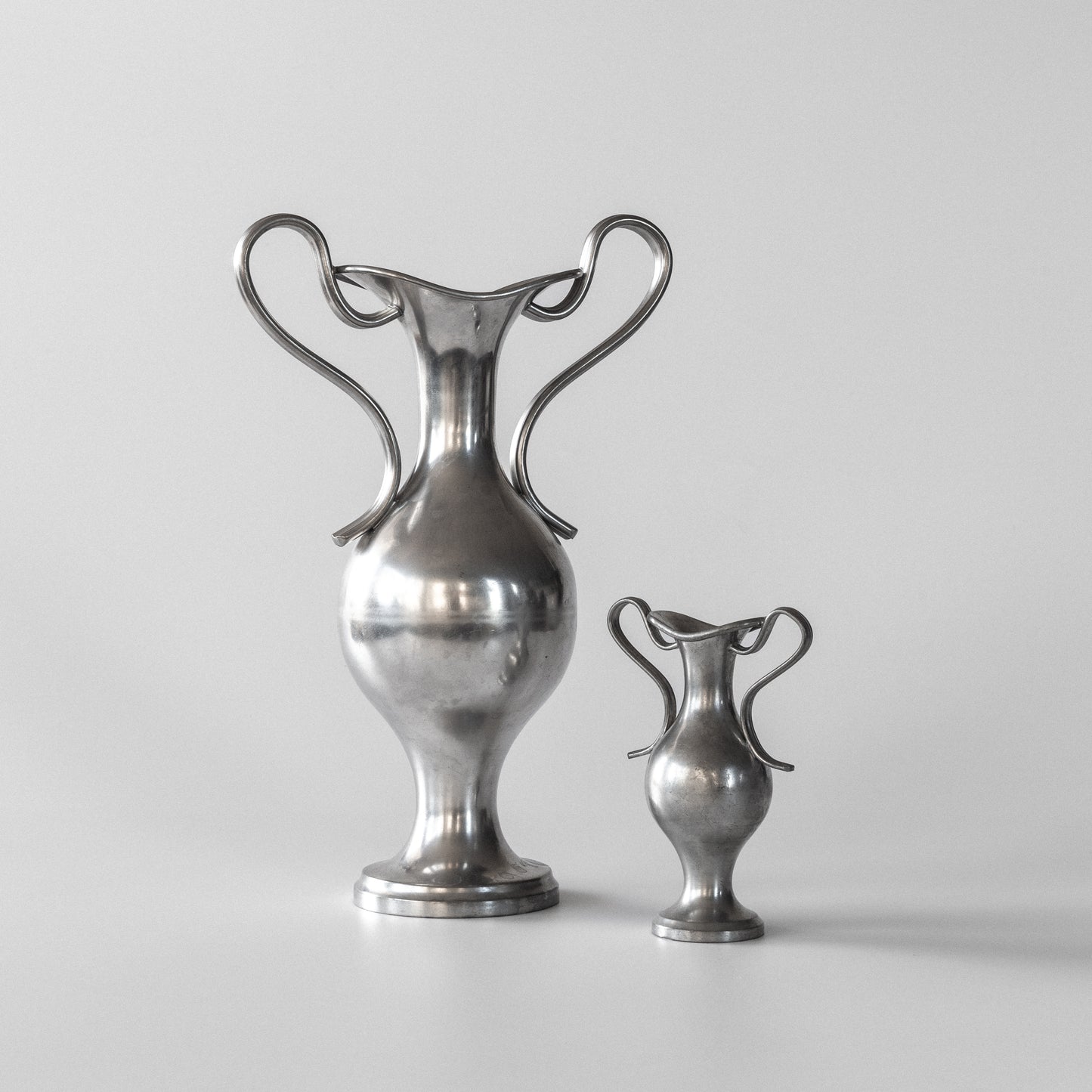 Ernst Svedbom Pewter Vases