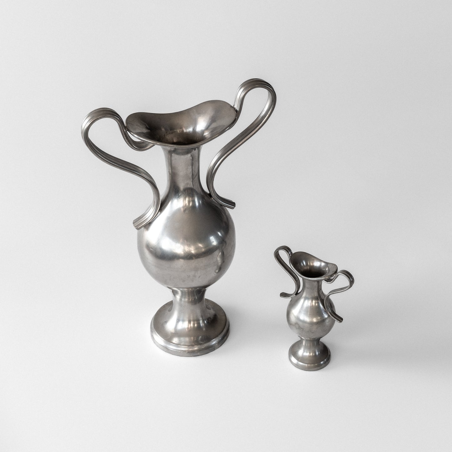 Ernst Svedbom Pewter Vases