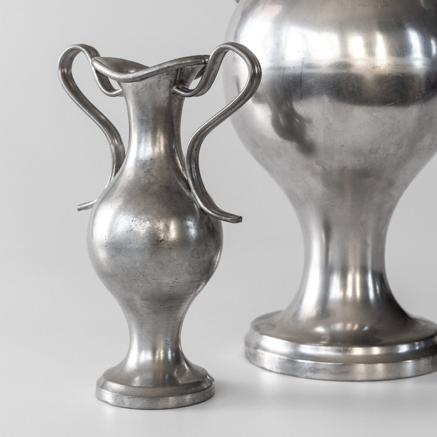 Ernst Svedbom Pewter Vases