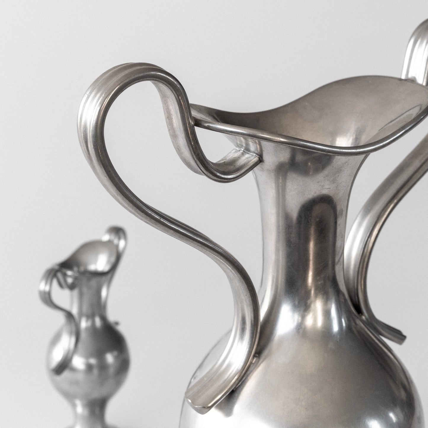 Ernst Svedbom Pewter Vases