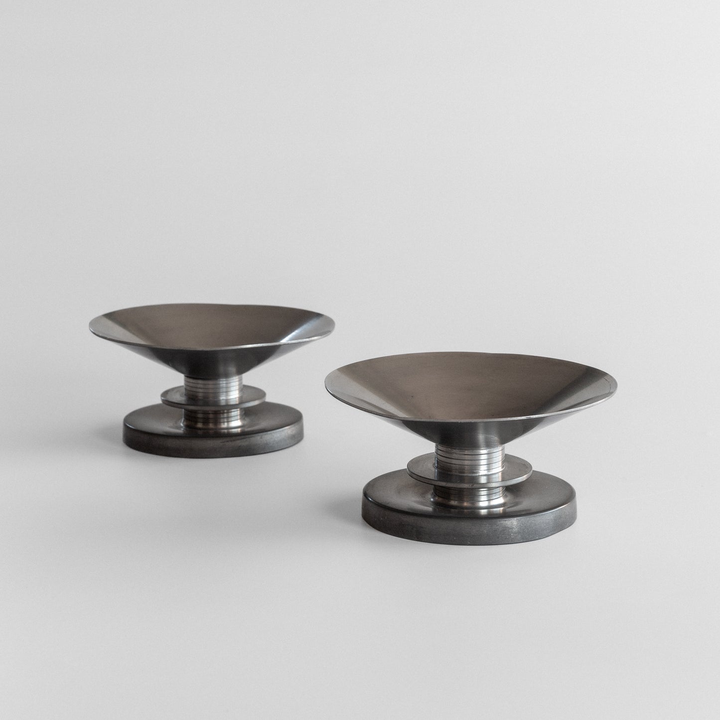 Pewter Candlesticks by Sylvia Stave