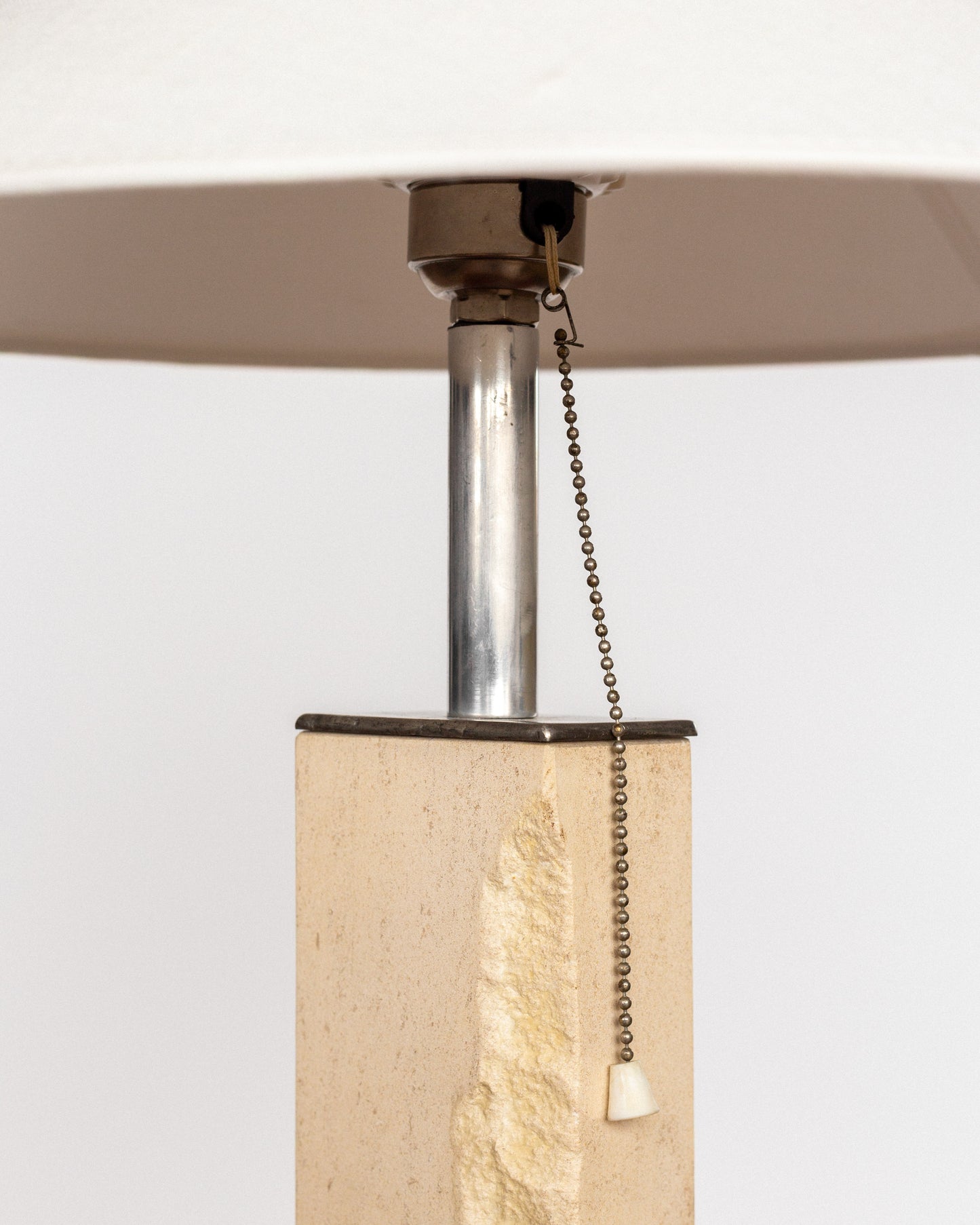 Travertine Table Lamp